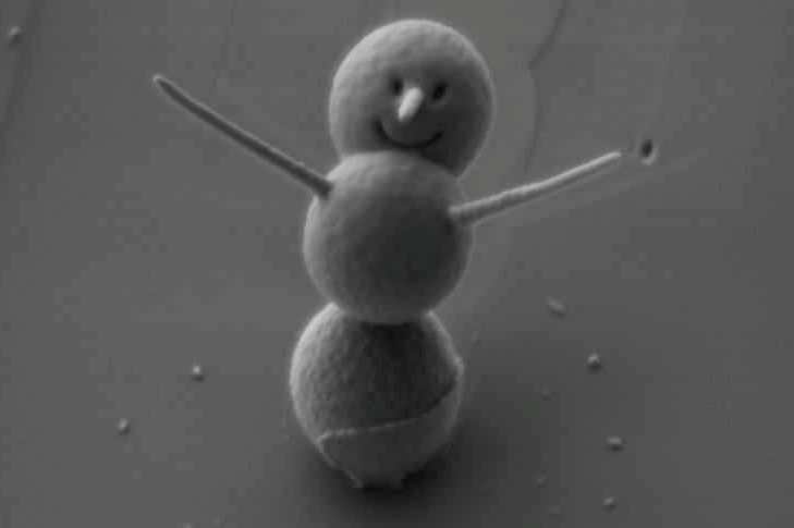 World's Smallest Snowman