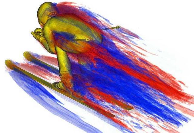 3D images unveil the airflow around Skiers (3)