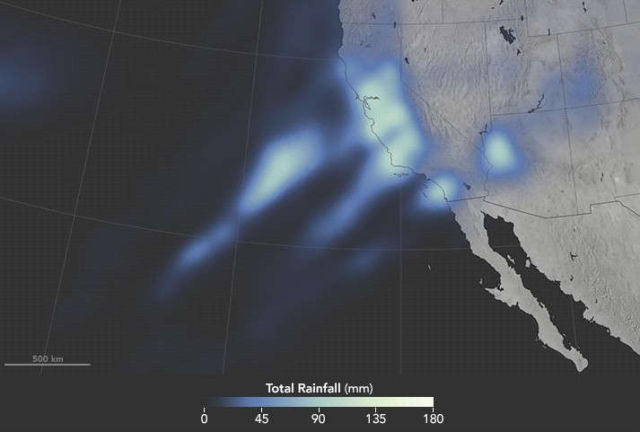 Atmospheric River over California