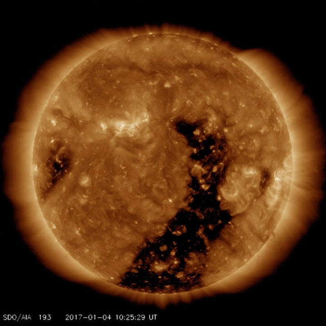 Enormous Coronal Hole 1