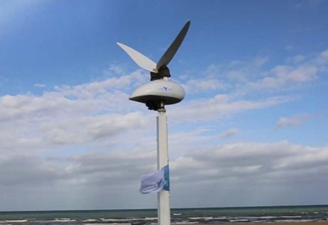 Tyer Wind biomimic wind converter