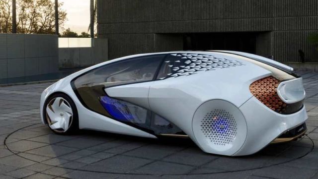 Toyota Concept-i futuristic car