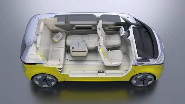 Volkswagen self-driving Microbus concept (7)