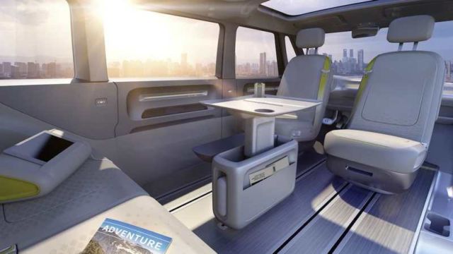 Volkswagen self-driving Microbus concept (5)