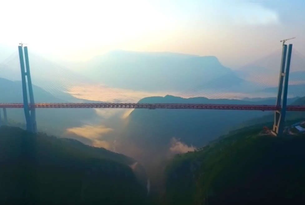 Worlds Highest Bridge opens in Southwest China 1