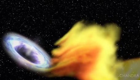 Black Hole Meal Sets Record for Duration and Size | WordlessTech