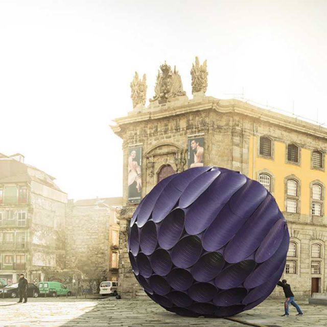 Eclipse - Installation in Porto’s Historic Center 
