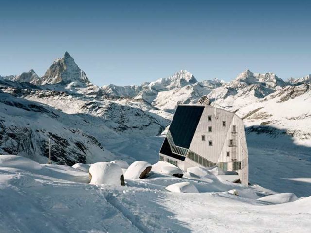 Monte Rosa Hut in Zermatt