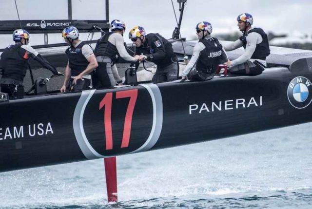 Oracle Team's new America’s Cup Class boat (5)
