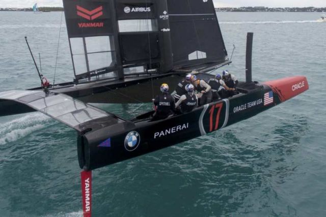 Oracle Team's new America’s Cup Class boat (4)