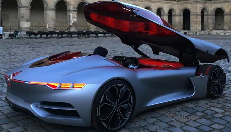 Renault Trezor is the most beautiful concept car of 2016  wordlessTech