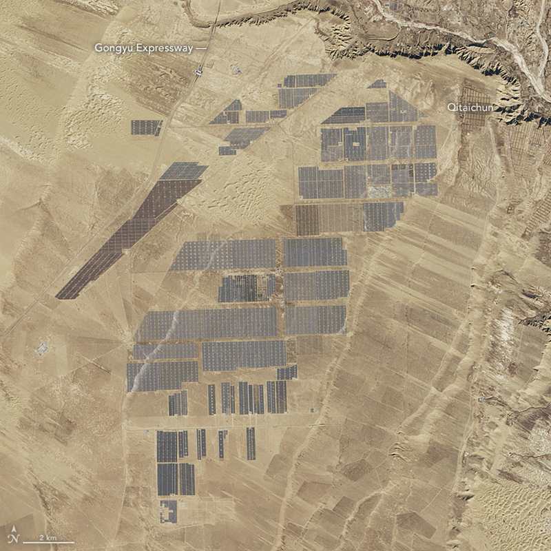 Topaz Solar Farm in California