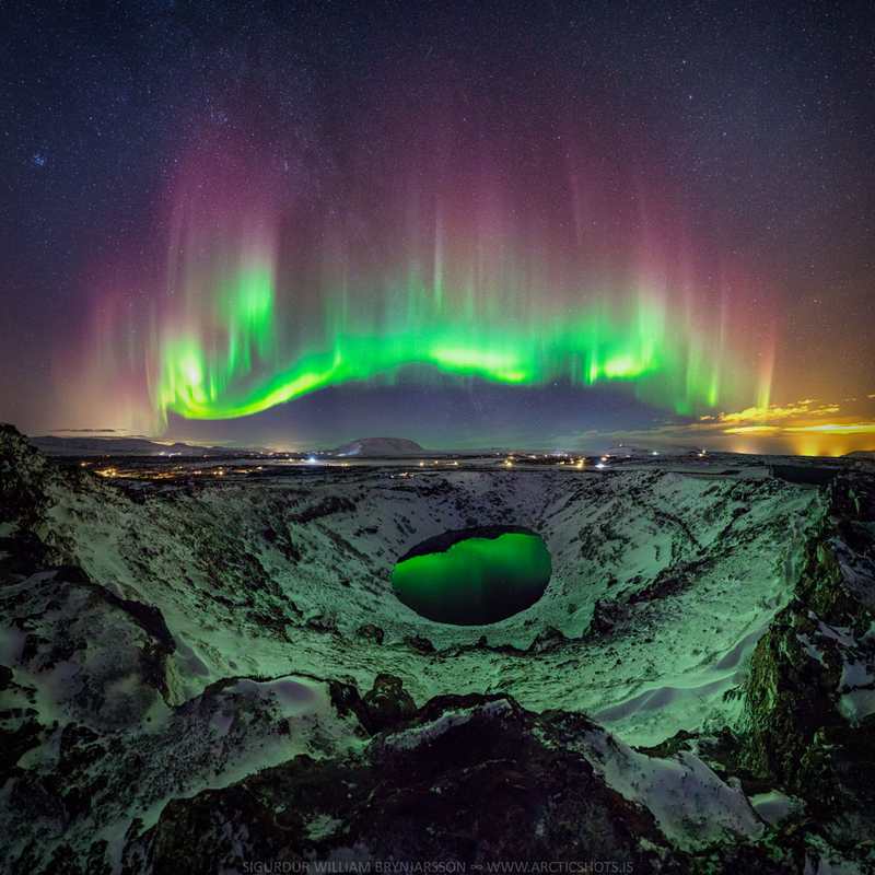 Aurora over Iceland