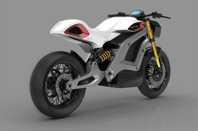 Italian Volt electric motorbike concept