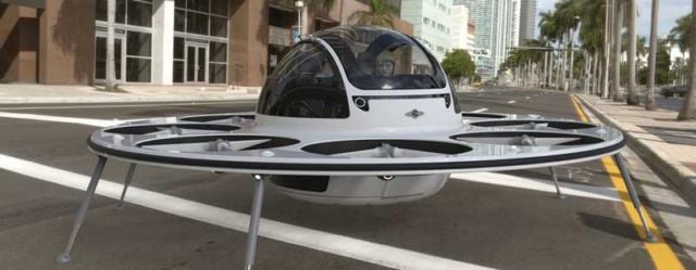 Jet capsule IFO two-seater drone (8)