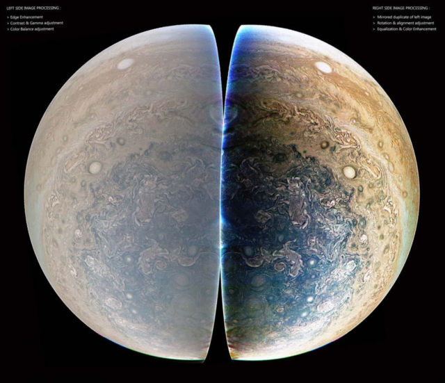 Jupiter Cloudscape in High Resolution 