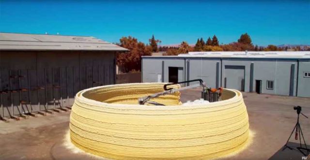 3D printer can build houses in hours