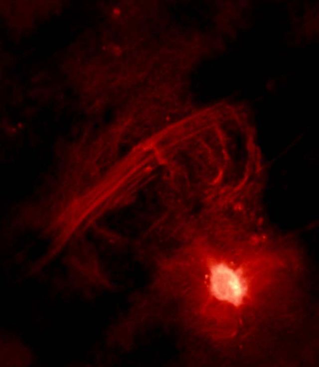 Sagittarius A* seen in radio