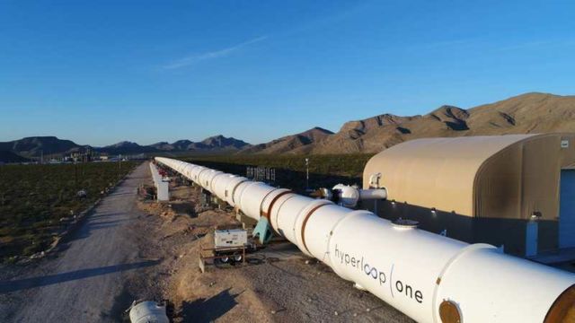 Hyperloop One completes Tube Installation at Las Vegas