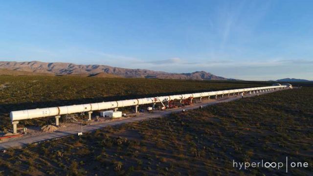 Hyperloop One completes Tube Installation at Las Vegas