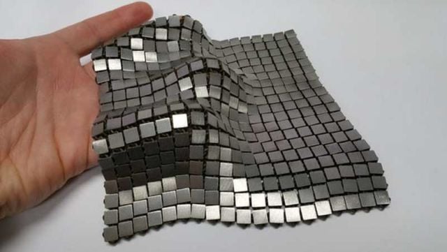 'Space Fabric' created using 3D Printing