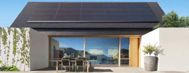 Tesla sleek Solar Panels 