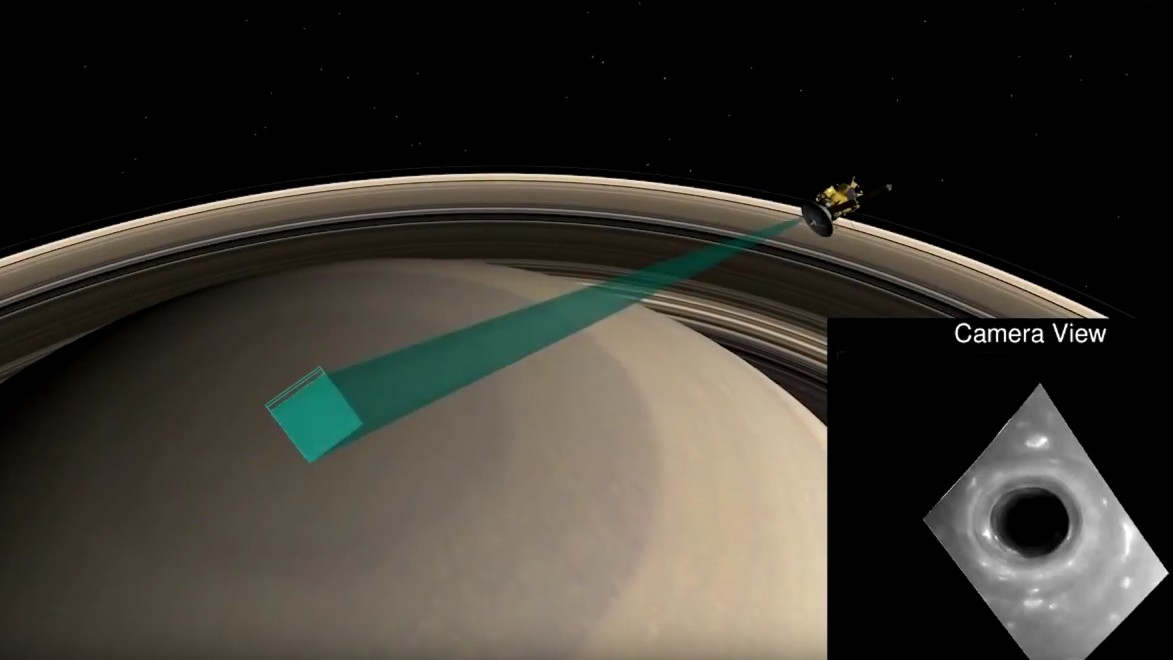 First incredible video of our closest look at Saturn yet