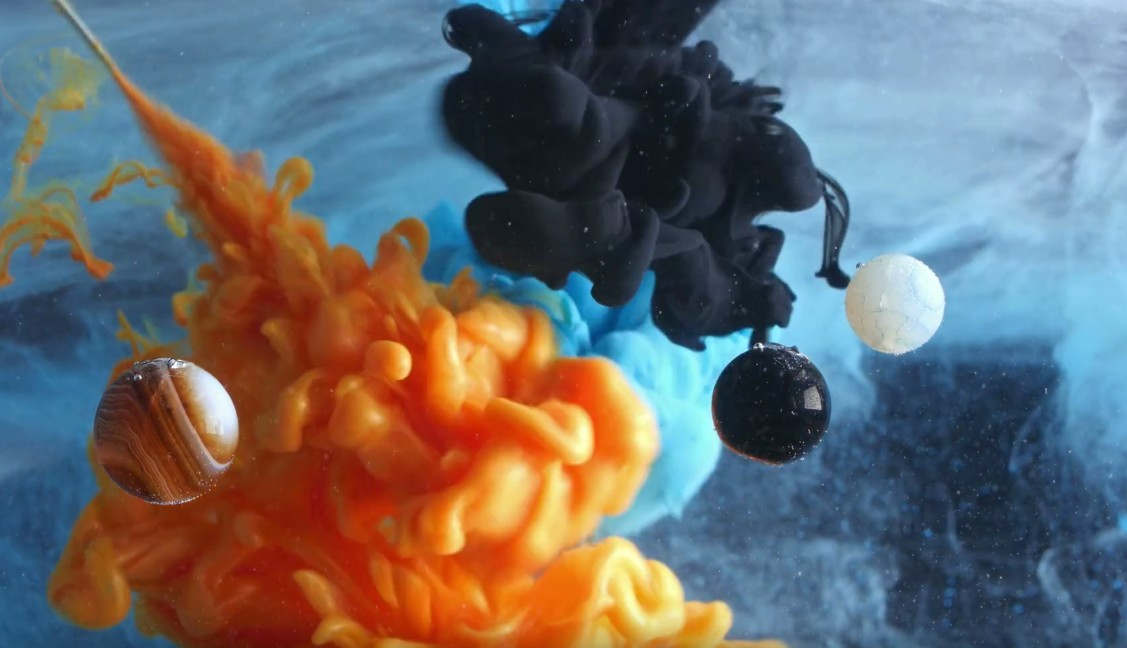 Ink In Motion into Water