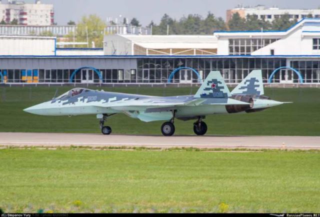 Sukhoi T-50-9 Russian fighter