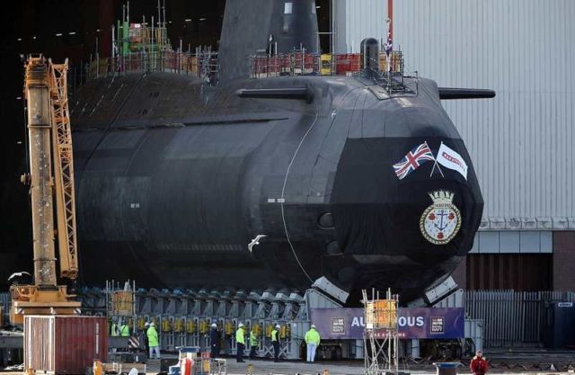 Royal Navy's £1billion Nuclear Submarine