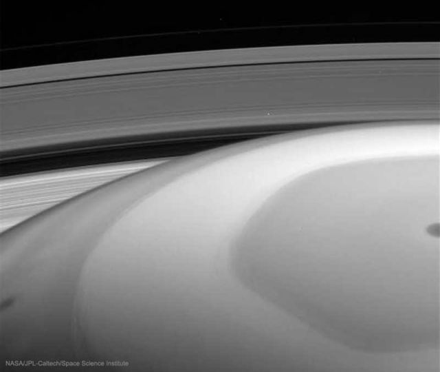 Cassini images from Saturn's Rings