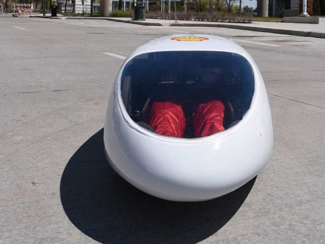This car could cross almost the entire U.S. on one gallon of gas 