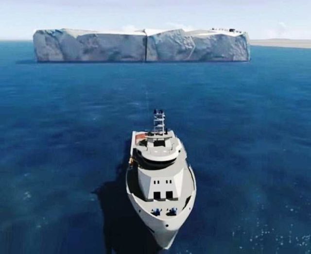 UAE will drag an Iceberg from Antarctica 