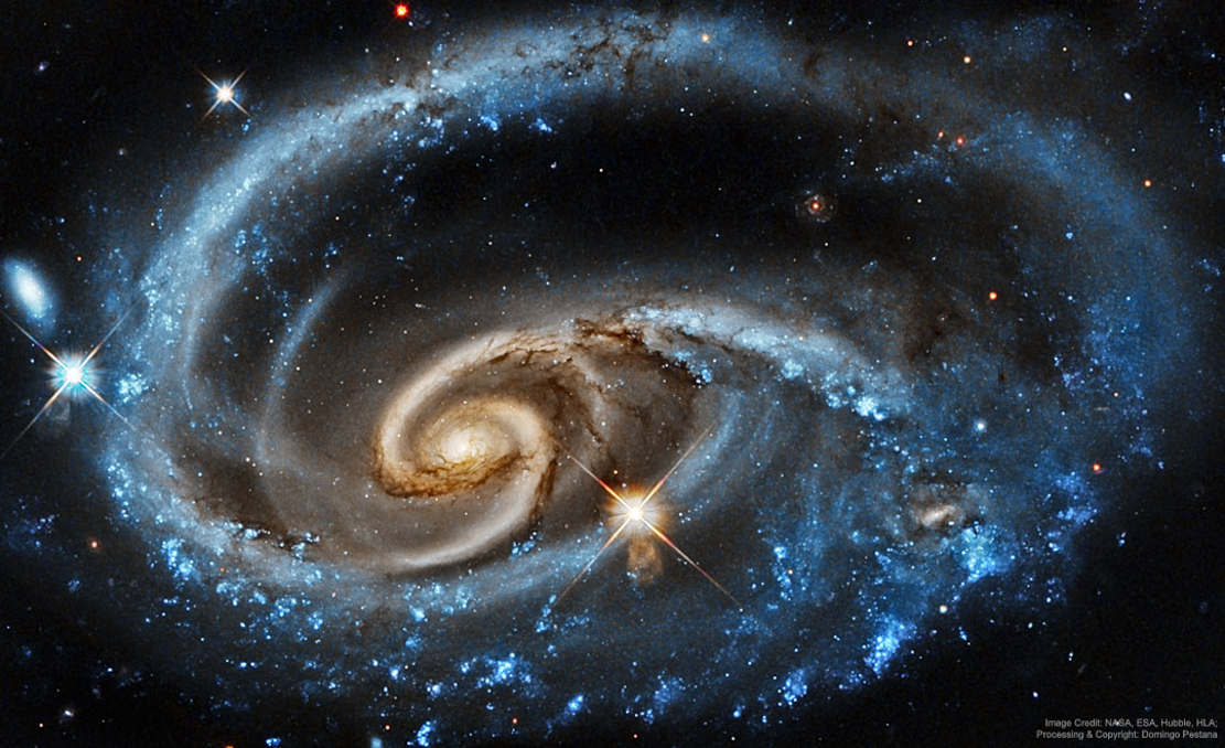 Wildly Interacting Galaxy from Hubble