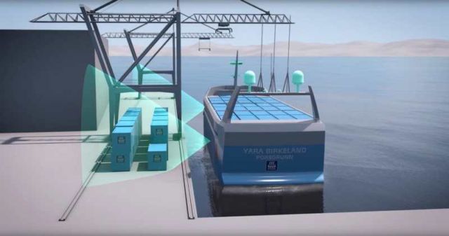 World's first Autonomous, zero emission Container ship (2)