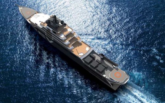 World’s largest yacht to Help Save the Ocean