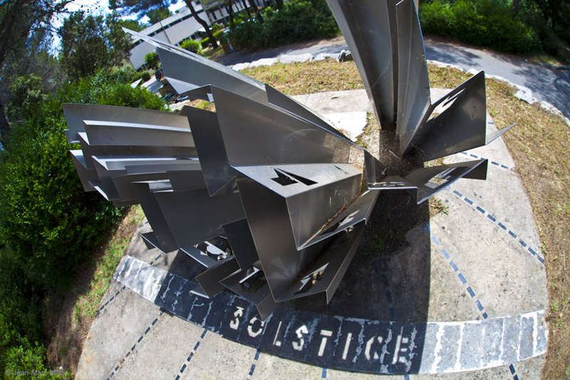 A Sundial showing Solstice