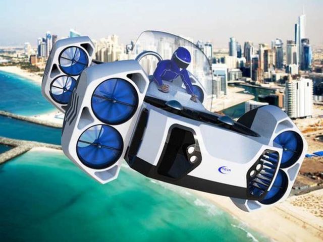 AirQuadOne Flying Car concept