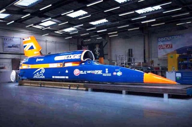 Bloodhound Supersonic Car