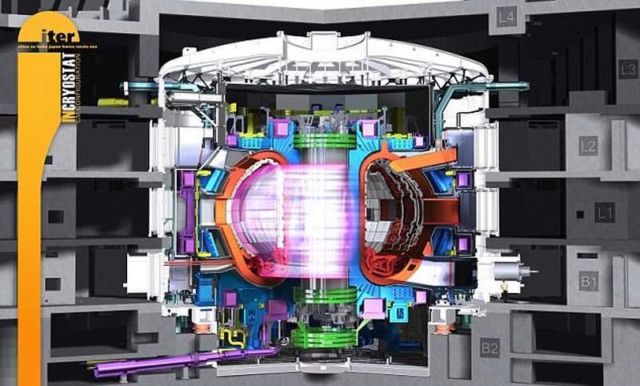Footage from Inside a Fusion Reactor 