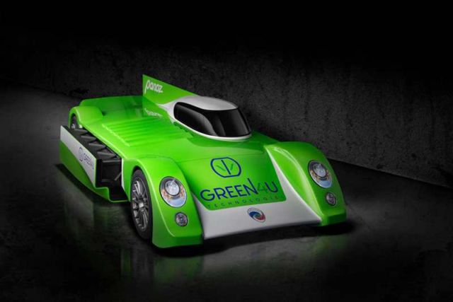 Green4U Panoz racing GT-EV 