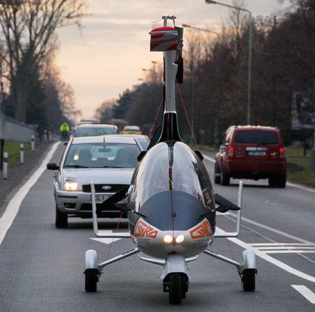 GyroDrive is world first road-certified flying car (2)