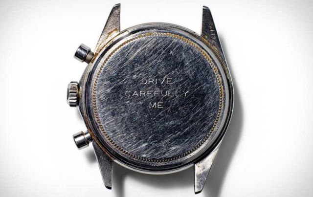 Paul Newman's Rolex Daytona watch 