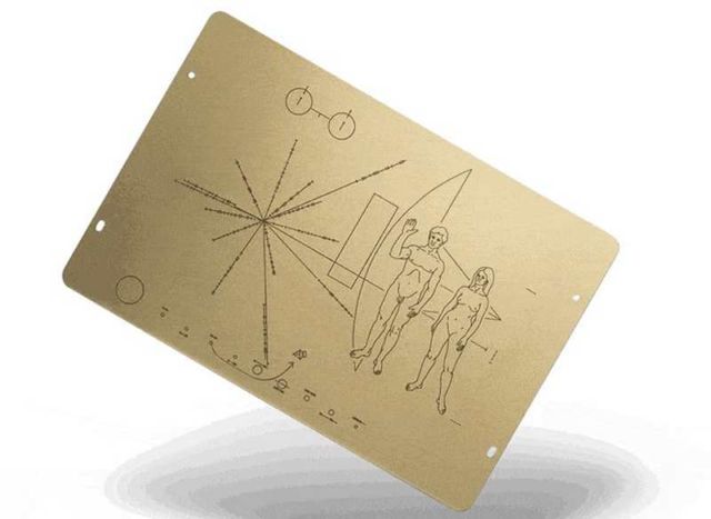 Pioneer Plaque - A Message from Earth