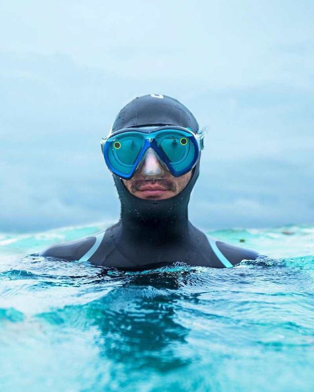 Snapchat Spectacles for underwater use