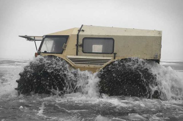 The Sherp ATV amphibious vehicle (5)