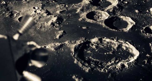 This stunning video recreates the Moon Landing