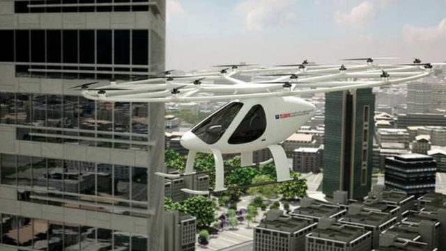 Volocopter as an Autonomous Air Taxi in Dubai 