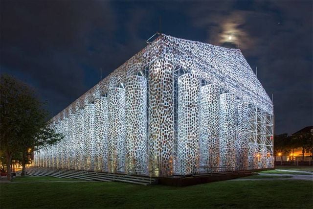 The Parthenon of Books in Kassel, Germany