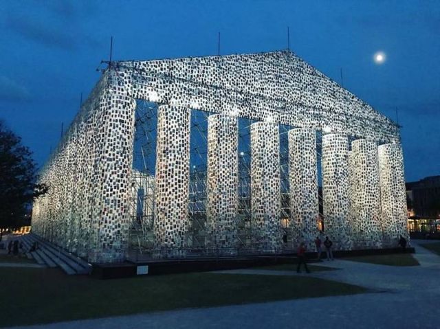 The Parthenon of Books in Kassel, Germany